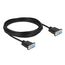 DeLOCK Seriell Kabel RS-232 D-Sub9 Buchse zu Buchse Nullmodem mit schmalem Steckergehäuse 5 m