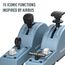 Thrustmaster TCA Quadrant Add-On Airbus Edition Blau Flugsimulation Analog / Digital PC, 3 image