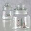 Boltze 2085196 Dekorative/s Flasche/Glas Grün, Rot, Transparent 0,66 l 2 Stück(e)