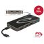 DeLOCK USB Type-C 3.2 Dockingstation 4K HDMI + DP / 1080p VGA, USB Hub und PD 3.0