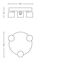 Philips WarmGlow LED Star Decken-/Wandspot, 3x, 2 image