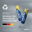 Varta Batterien AAA, 24 Stück, Longlife Power, Alkaline, 1,5V, Cube, ideal für Spielzeug, Funkmaus, Taschenlampen, Verpackung zu 90% recycelt, Made in Germany, 3 image