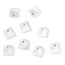 Deltaco Gaming GAM-160-T-US Tastatur USB QWERTY US Englisch Transparent, 4 image