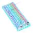 Deltaco Gaming GAM-160-T-US Tastatur USB QWERTY US Englisch Transparent, 9 image