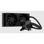 Fractal Design Radius 240 Black Prozessor All-in-One-Flüssigkeitskühler 12 cm Schwarz 1 Stück(e)