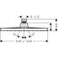 Hansgrohe Crometta E Fester Duschkopf Chrom, 2 image