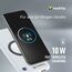 Varta 2 in 1 Power Bank und Wireless Charger, kabelloses Ladegerät, Powerbank 10000mAh, Qi Ladestation inkl. USB C Ladekabel, 11 image