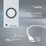 Varta 2 in 1 Power Bank und Wireless Charger, kabelloses Ladegerät, Powerbank 15000mAh, LED Ladestandanzeige, lädt bis zu 4 Geräte gleichzeitig, inkl. USB C Ladekabel, 8 image