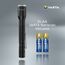 Varta Taschenlampe LED inkl. 2x AA Batterien, Aluminium Light F20 Pro Leuchte, Lampe mit drei Leuchtmodi, Taschenleuchte mit Aluminiumgehäuse, texturiertem Griff, stoßfest, 5 image