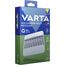 Varta Eco Charger Multi Recycled (für 8 AA- und AAA-NiMH-Akkus), 75 % recycelte Materialien, grau, USB Typ C, 8 image