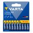 Varta Batterien AAA, 10 Stück, Longlife Power, Alkaline, 1,5V, ideal für Spielzeug, Funkmaus, Taschenlampen, Verpackung zu 90% recycelt, Made in Germany, 3 image