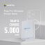Varta Power Bank 5.000mAh, magnetische kabellose Powerbank, Mag Pro, wireless, 7,5W, Ladegerät mit USB Typ C, kompatibel mit MagSafe & Qi Standard (für Kompatibilität mit iPhones & Android), weiß, 12 image
