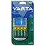 Varta Akku Ladegerät, inkl. 4X AA 2600mAh, Batterieladegerät für wiederaufladbare AA/AAA, LCD Charger, mit USB Kabel & 12V Adapter, 2 image