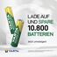 Varta Batterien AAA, wiederaufladbar, 2 Stück, Recharge Accu Power, Akku, 1000 mAh Ni-MH, ohne Memory Effekt, vorgeladen, sofort einsatzbereit, 8 image