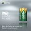 Varta Recharge Accu Power D 3000 mAh 2er-Pack (vorgeladener NiMH-Akku, Micro, wiederaufladbarer Akku, gebrauchsfertig), 10 image