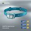 Varta Stirnlampe LED inkl. 3x AAA Batterien Kopflampe, Outdoor Sports H10 Pro, zwei Leuchtmodi, spritzwassergeschützt, Dimmfunktion, mit schwenkbarem Kopf, blau, 4 image