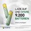 Varta Recharge Accu Recycled AAA 800 mAh 2er-Pack (vorgeladener NiMH-Akku, Micro, 25 % recyceltes Material, wiederaufladbarer Akku, sofort einsatzbereit), 7 image