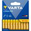Varta Batterien AAA, 10 Stück, Longlife, Alkaline, 1,5V, ideal für Fernbedienungen, Wecker, Radios, Wanduhren, Verpackung zu 90% recycelt, Made in Germany, 3 image