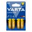 Varta Batterien AA, 4 Stück, Longlife, Alkaline, 1,5V, ideal für Fernbedienungen, Wecker, Radios, Wanduhren, Made in Germany, 3 image