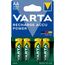 Varta Recharge Accu Power AA 2600 mAh 4er-Pack (vorgeladener NiMH-Akku, Micro, wiederaufladbarer Akku, gebrauchsfertig), 2 image