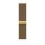Apple 46 mm Milanaise Armband Brillantgold - M/L