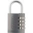 ABUS 145/40 titanium mit EAN Alu.Zahlen-Kombinationsschloss