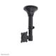 Neomounts FPMA-C025BLACK Monitor-/TV-Deckenhalterung 10-30" - H 37-47 cm - neigbar, Farbe: Schwarz