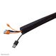 Neomounts NS-CS200BLACK Kabelsocke - für 8-10 Kabel - universal, Farbe: Schwarz