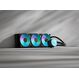 Fractal Design Radius 360 RGB Black Prozessor All-in-One-Flüssigkeitskühler 12 cm Schwarz 1 Stück(e), Farbe: Schwarz, Länge: 0,45 m