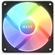 NZXT F120 RGB Core Computergehäuse Ventilator 12 cm Schwarz 1 Stück(e), Farbe: Schwarz
