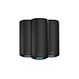 NETGEAR Orbi 970 Series Quad-Band WiFi 7, 3-Pack Quad-band (2.4 GHz / 5 GHz-1 / 5 GHz-2 / 6 GHz) Wi-Fi 6 (802.11ax) Schwarz Intern, Farbe: Schwarz, Kapazität: 2000 MB