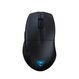 Turtle Beach Pure Air – Ultraleichte, kabellose und ergonomische RGB-Gaming-Maus, optischer Sensor mit 26.000 DPI, 125h Akkulaufzeit - Schwarz, Farbe: Schwarz, Durchscheinend