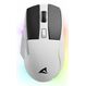 Sharkoon SGM50W Maus Gaming Rechts RF Wireless + USB Type-A Optisch 6400 DPI, Farbe: Schwarz, Weiß