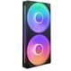 NZXT RF-U24HF-B1 Computerkühlsystem Computergehäuse Ventilator Schwarz, Farbe: Schwarz
