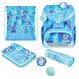Herlitz UltraLight XL Plus Lucky Horse Schulranzen-Set Mädchen Polyester Blau, Hellblau, Farbe: Blau, Hellblau