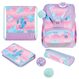 Herlitz UltraLight Plus Ocean Lights Schulranzen-Set Mädchen Polyester Blau, Pink, Farbe: Blau, Pink
