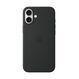 Apple iPhone 16 Plus Silikon Case mit MagSafe – Schwarz, Farbe: Schwarz