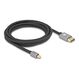 DeLOCK Mini DisplayPort zu DisplayPort Kabel 8K 60 Hz 3 m grau Metall ohne Einrastfunktion, Farbe: Grau, Länge: 3 m