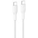 Belkin BoostCharge Pro USB Kabel 1 m USB C 240 W Weiß, Farbe: Weiß, Länge: 1 m