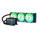 TRYX PANORAMA ARGB 360 Prozessor Flüssigkeitskühlung 12 cm Schwarz 1 Stück(e), Farbe: Schwarz