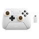 8Bitdo Ultimate 2 Bluetooth Weiß Bluetooth/RF/USB Gamepad Analog / Digital Nintendo Switch, Nintendo Switch 2, PC, Farbe: Weiß