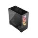 Corsair 4500X LX-R RGB Tempered Glass Mid-Tower, Black Midi Tower Schwarz, Farbe: Schwarz