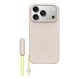 Apple MGTN4LL/A Handy-Schutzhülle 16 cm (6.3") Cover Limette, Steinfarbe, Farbe: Limette, Steinfarbe