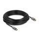 DeLOCK 87118 DisplayPort-Kabel 25 m Schwarz, Farbe: Schwarz, Länge: 25 m