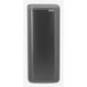 Brabantia Bo Touch Bin 10 l Rechteckig Stahl Schwarz, Farbe: Schwarz