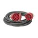 Steffen 037020476 10 16 1 Stromkabel Schwarz, Rot 10 m CEE16/5, Farbe: Schwarz, Rot, Länge: 10 m