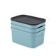 Rotho JIVE Aufbewahrungsbox Rechteckig Kunststoff Blau, Farbe: Blau