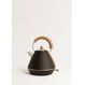 CREATE Retro Wasserkocher 1,7 l 2200 W Schwarz, Farbe: Schwarz, Länge: 0,75 m