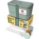 Umami Nestable Bento Box Brotdosenset 1,5 l Grün 1 Stück(e), Farbe: Grün