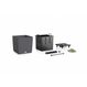 LECHUZA CUBE Cottage 40 All-in-One Set Drinnen/Draußen Topfpflanzer Freistehend Polypropylen (PP) Weiß, Farbe: Weiß